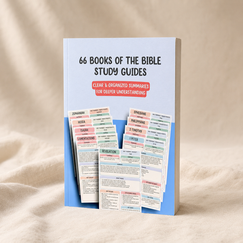66 Books of the Bible Study Guides